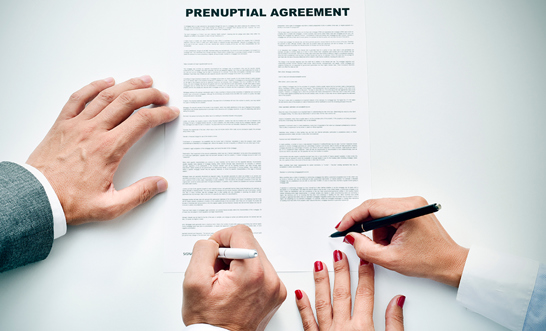 What is a financial agreement (a prenuptial)?